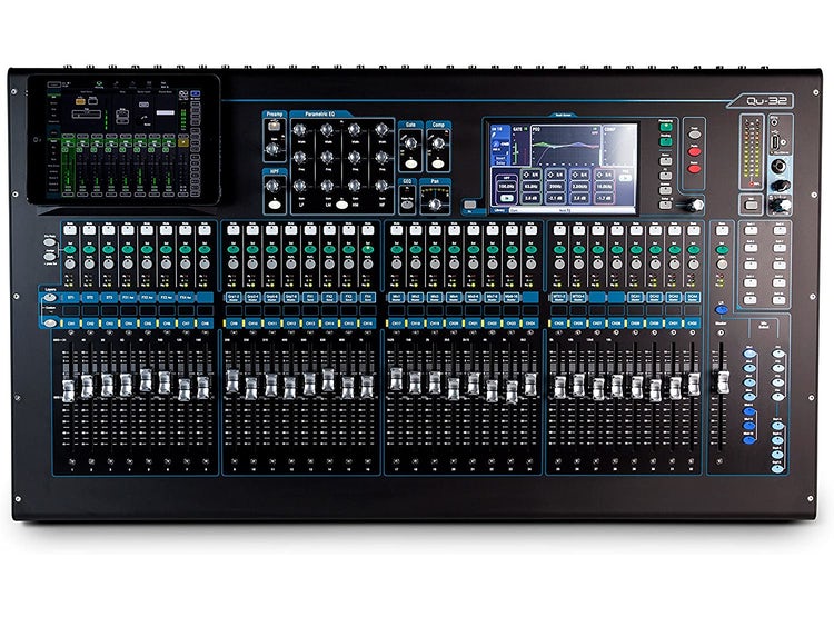 Allen   Health Allen&heath qu-32 mezcladora digital 32 canales, entradas mono (trs + xlr)